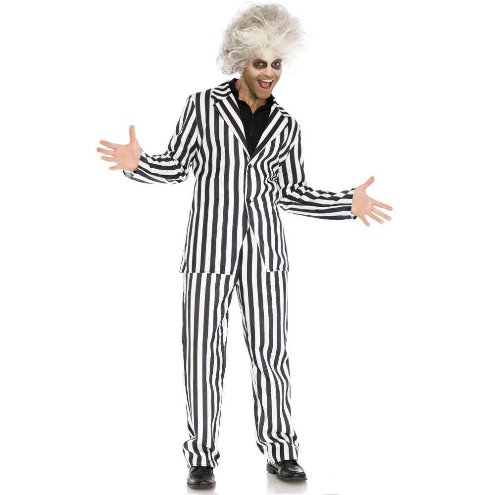 Leg Avenue - Beetle Boss Suit Costume - White/Black